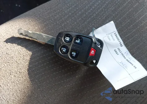 2012 Honda Odyssey Ex из США, поврежденный, VIN 5FNRL5H45CB011925